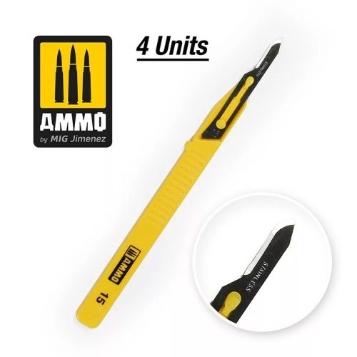 Ammo - Mini Blade Curved – 4 Pcs.