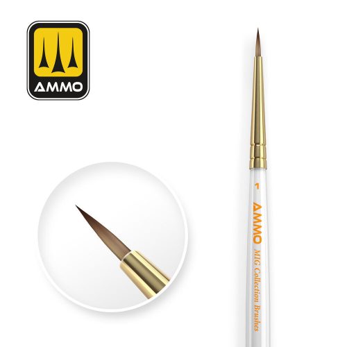 AMMO by MIG Jimenez - AMMO MIG Collection Brushes Conical Ø1