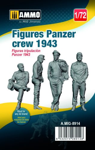 AMMO by MIG Jimenez - 1/72 Figures Panzer crew 1943