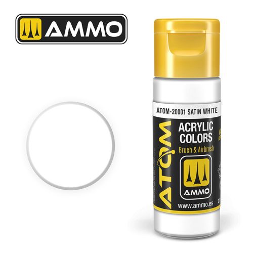 AMMO - ATOM COLOR Satin White