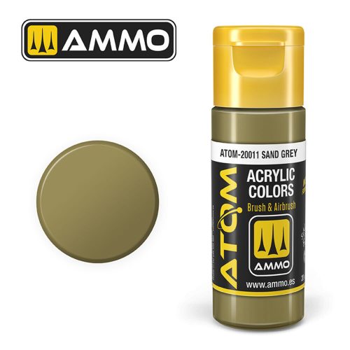 AMMO - ATOM COLOR Sand Grey