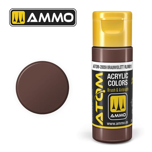 AMMO - ATOM COLOR Braunviolett RLM81