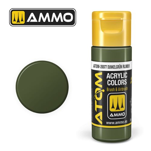 AMMO - ATOM COLOR Dunkelgrün RLM81