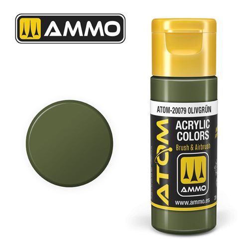 AMMO - ATOM COLOR Olivgrün