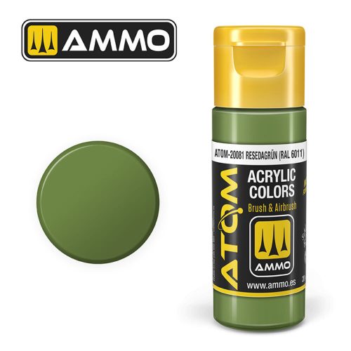 AMMO - ATOM COLOR Resedagrün RAL 6011