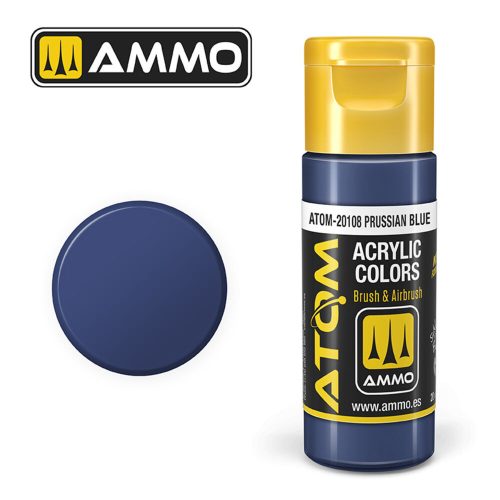 AMMO - ATOM COLOR Prussian Blue