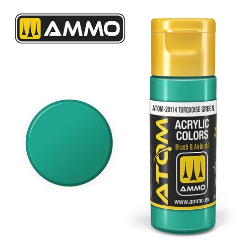 AMMO - ATOM COLOR Turquoise Green