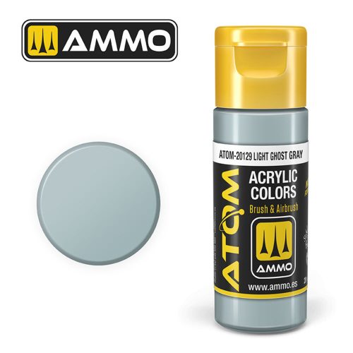 AMMO - ATOM COLOR Light Ghost Gray