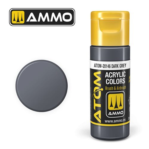 AMMO - ATOM COLOR Dark Grey