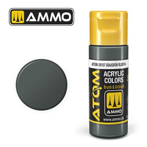 AMMO - ATOM COLOR Graugrün RLM74