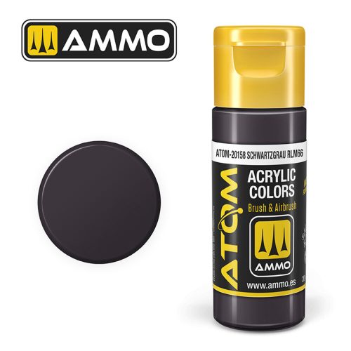 AMMO - ATOM COLOR Schwartzgrau RLM66