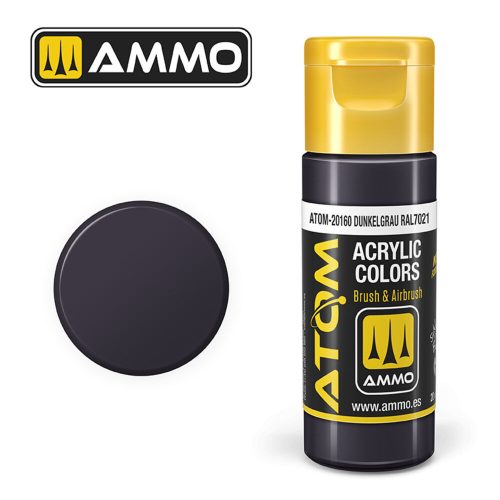 AMMO - ATOM COLOR Dunkelgrau RAL7021