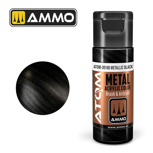 AMMO - ATOM METALLIC Black