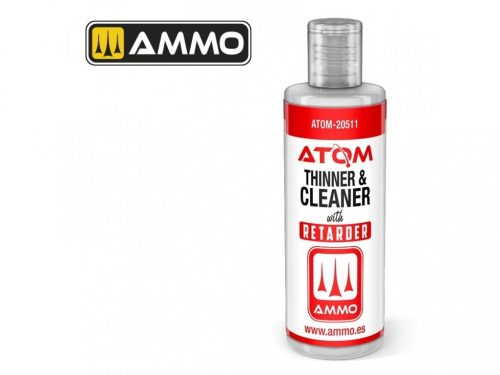 AMMO by MIG Jimenez - ATOM Thinner and Cleaner with Retarder 60 mL