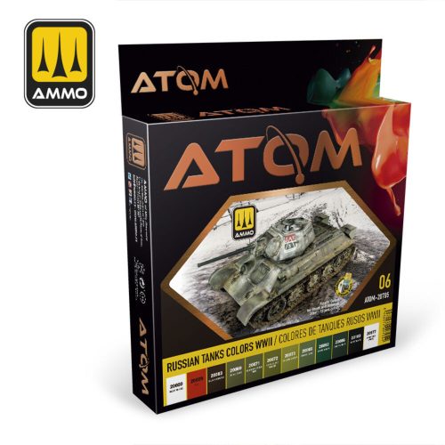 AMMO by MIG Jimenez - ATOM-Russian Tank Colors WWII