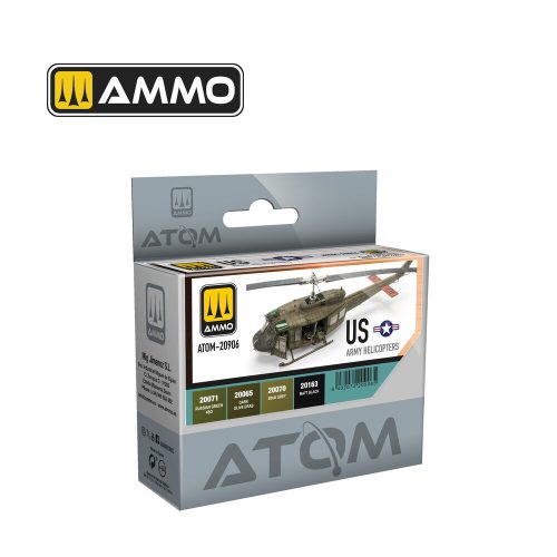 AMMO by MIG Jimenez - ATOM US Army Helicopters Set