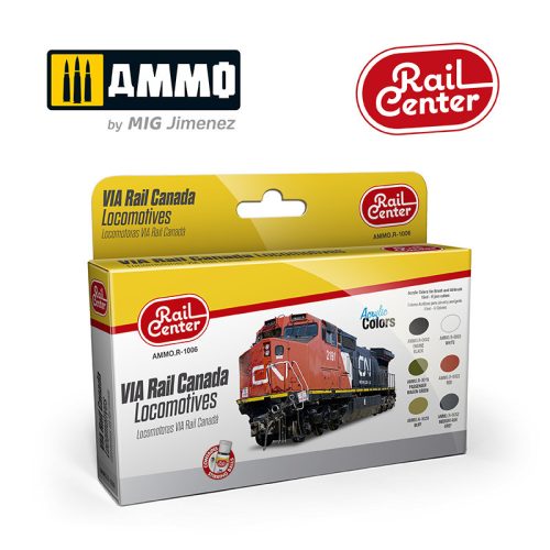 AMMO - Ammo Rail Center - Via Rail Canada Locomotives