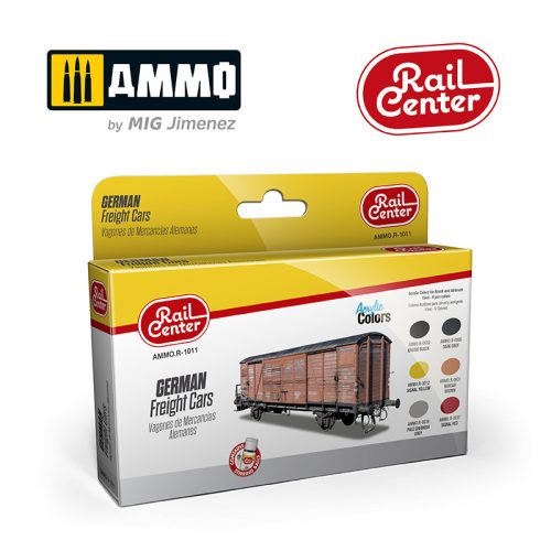 AMMO - Ammo Rail Center - German Freight Cars