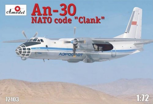 Antonov AN-30 Clank Soviet aerial cartog