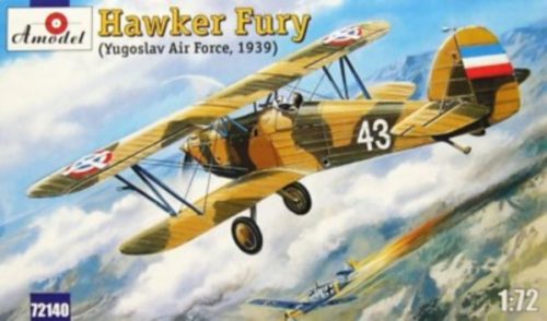 Amodel - Hawker Fury Yugoslavian AF fighter