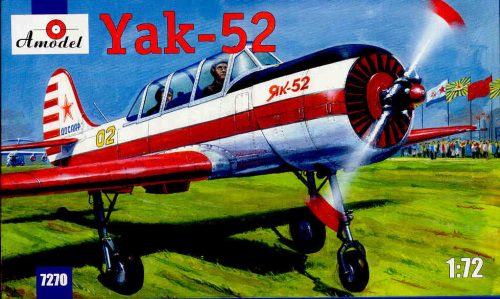 Amodel - Yakovlev Yak-52 Soviet two-seat sporting