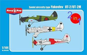 Yakovlev UT-2/UT-2M (2 kits in the box)