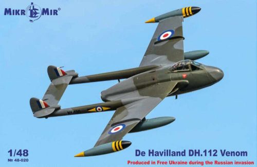 Micro Mir  AMP - De Havilland DH.112 Venom