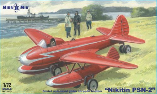 Micro Mir  AMP - Nikitin PSN-2 Soviet anti-naval glider torpedo bomber