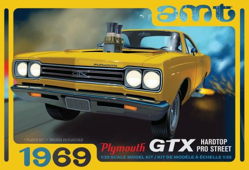 AMT - 1/25 1969 Plymouth GTX Hardtop Pro Street 2T