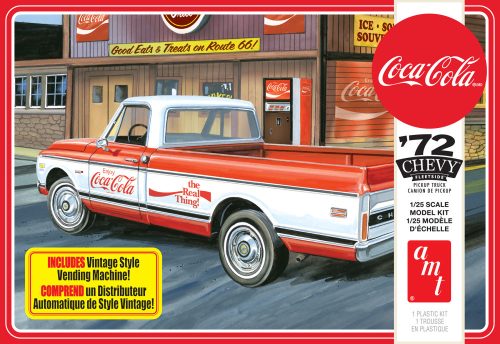 AMT - 1972 Chevy Pickup w/Vending Machine & Crates 2T