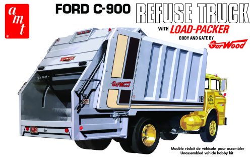 AMT - Ford C-900 Gar Wood Load Packer Garbage Truck