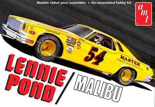 AMT - 1/25 Lennie Pond 1974 Chevy Malibu Stock Car 