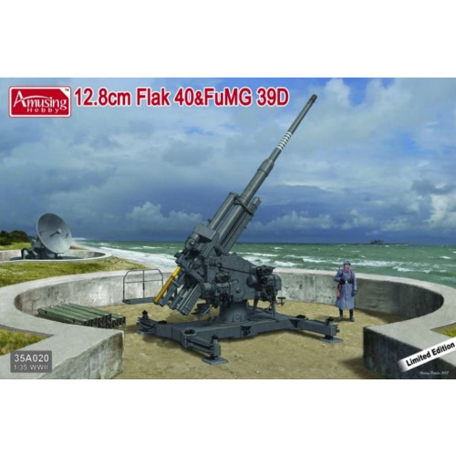 Amusing Hobby - 1:35 12.8Cm Flak 40 & Fumg 39D