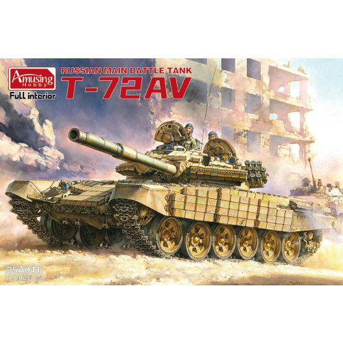 Amusing Hobby - 1:35 Russian Tank T-72Av - Full Interior