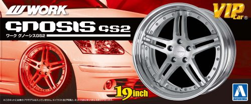 Aoshima - Work Gnosis GS2 wheel and tyres set - Megamodell.eu