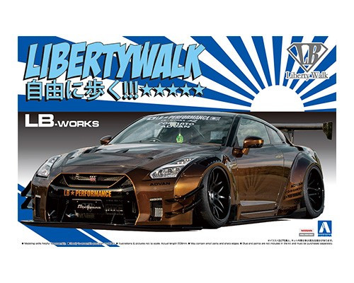 Aoshima - LbWorks R35 Gt-R Type 2 Version1