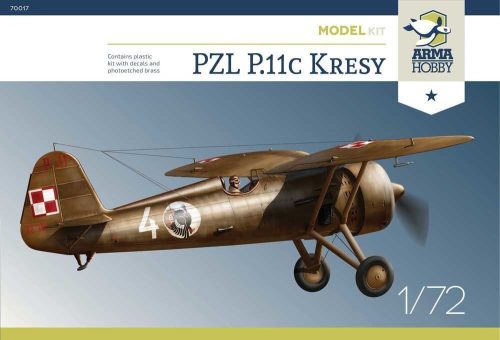 Arma Hobby - PZL P.11c Kresy Model Kit