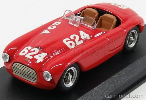 Art-Model - Ferrari 166Mm 2.0L V12 Spider N 624 Winner Mille Miglia 1949 C.Biondetti - E.Salani Red