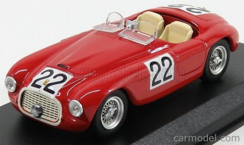 Art-Model - Ferrari 166Mm 2.0L V12 Spider Team Peter Mitchell-Thomson N 22 Winner 24H Le Mans 1949 L.Chinetti - L.Selsdson Red