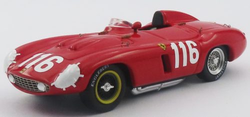 Art-Model - FERRARI 857S s/n 0570 SPIDER N 116 3rd TARGA FLORIO 1955 EUGENIO CASTELLOTTI - ROBERTO MANZON RED