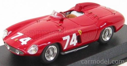 Art-Model - Ferrari 750 Monza N 74 Targa Florio 1955 Pucci - Cortese Red