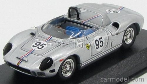 Art-Model - Ferrari 330P Spider N 95 Bridgehampton 1966 B.Grossman Silver