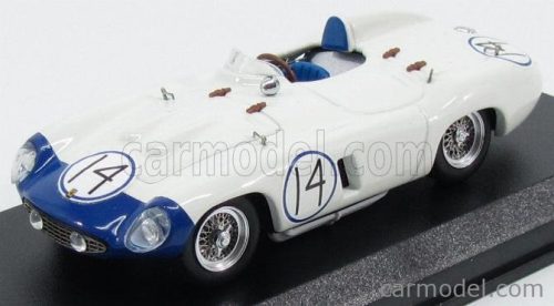 Art-Model - Ferrari 857 S Spider N 14 Cuba 1957 P.Hill White Blue