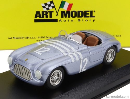 Art-Model - Ferrari 166Mm Barchetta Spider N 12 Winner G.P. Svezia 1952 Chassis N 0014 V.Stener Blue