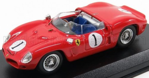 Art-Model - FERRARI 246 SP N 1 2nd 3h DAYTONA 1962 HILL - RODRIGUEZ RED