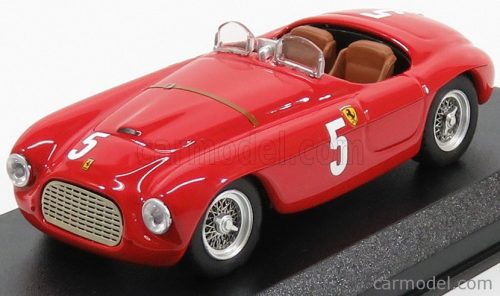 Art-Model - Ferrari 166Mm Barchetta Ch.0010 N 5 Automobile Club France Comminges 1949 L.Chinetti Red