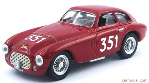 Art-Model - Ferrari 166Mm Berlinetta Touring Sn020I N 351 Mille Miglia 1951 G.Rota - R.Toscano Red