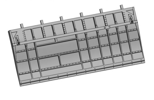 Art Scale - 1/48 B-17 Bomb Bay Doors - 3Dprint detail set for HK Models