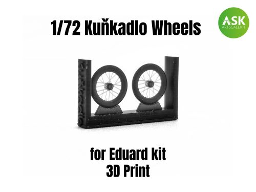 Art Scale - 1/72 Kuňkadlo - Wheels for Eduard kit - 3D print