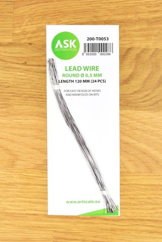 Art Scale - Lead Wire - Round Ø 0,5 mm x 120 mm (24 pcs)